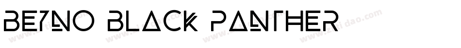 BEYNO Black Panther字体转换